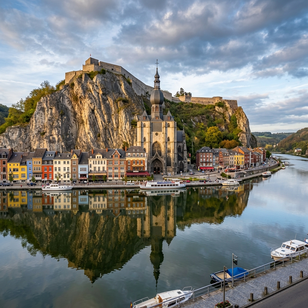 Dinant Meuse River